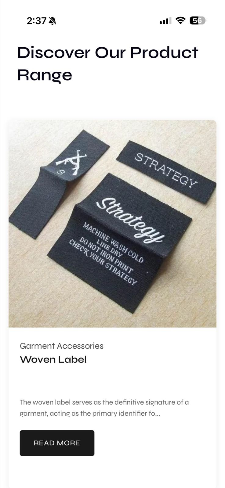 Woven Labels